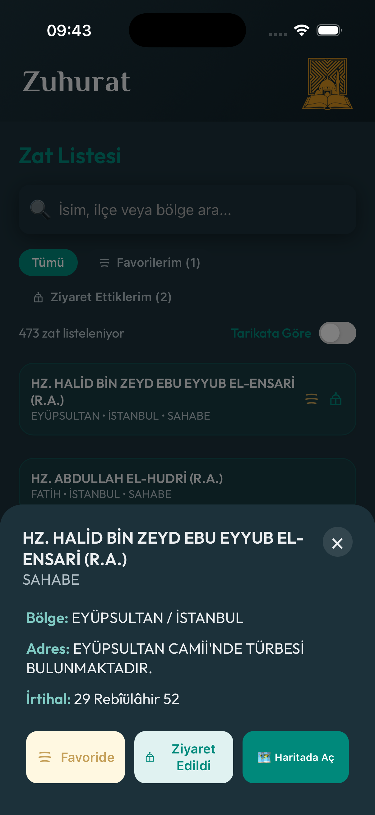 Zuhurat ekran 6