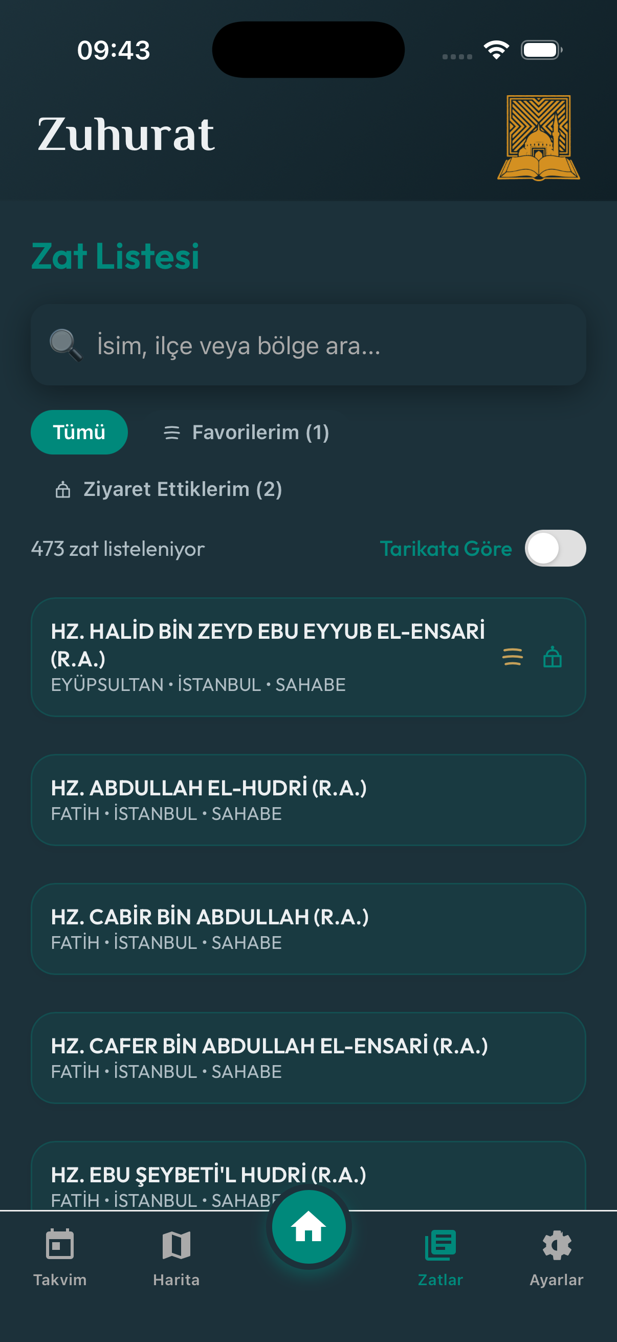 Zuhurat ekran 7